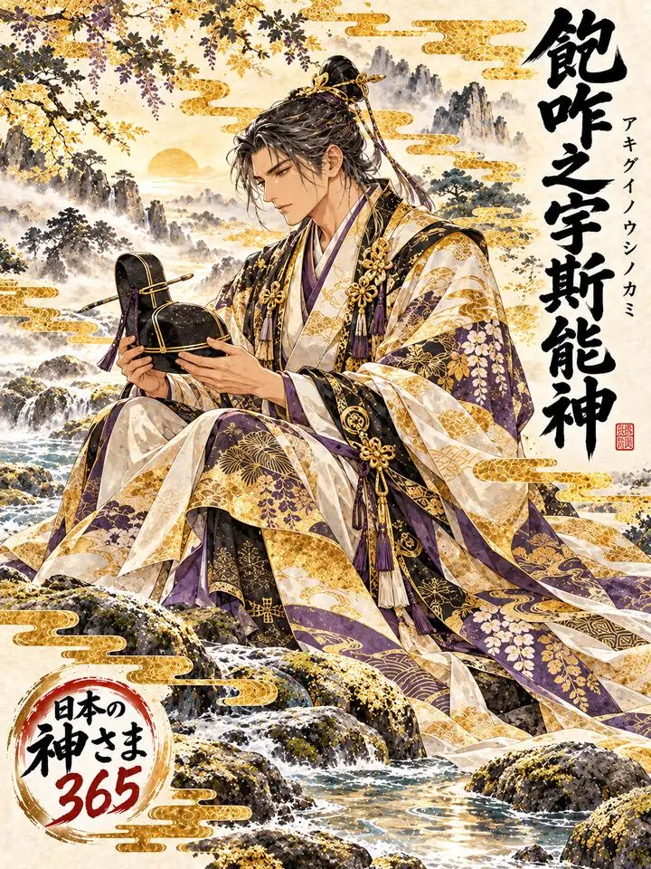 飽咋之宇斯能神の絵