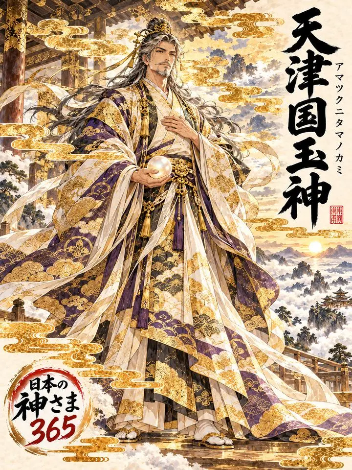 天津国玉神の絵