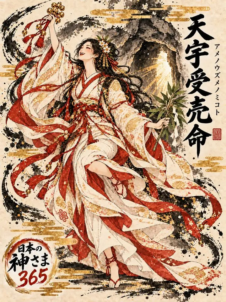 天宇受売命の絵
