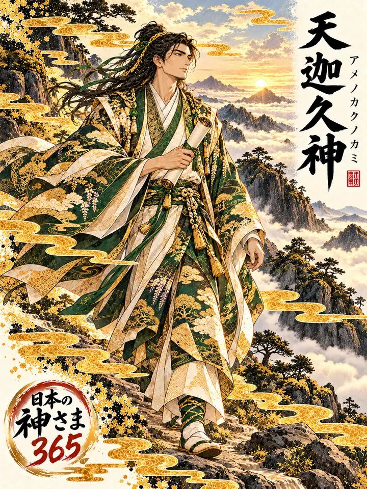 天迦久神の絵