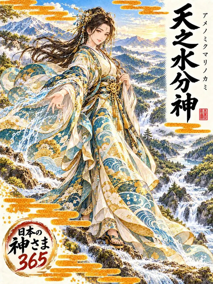 天之水分神の絵