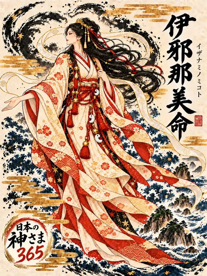 伊耶那美神の絵