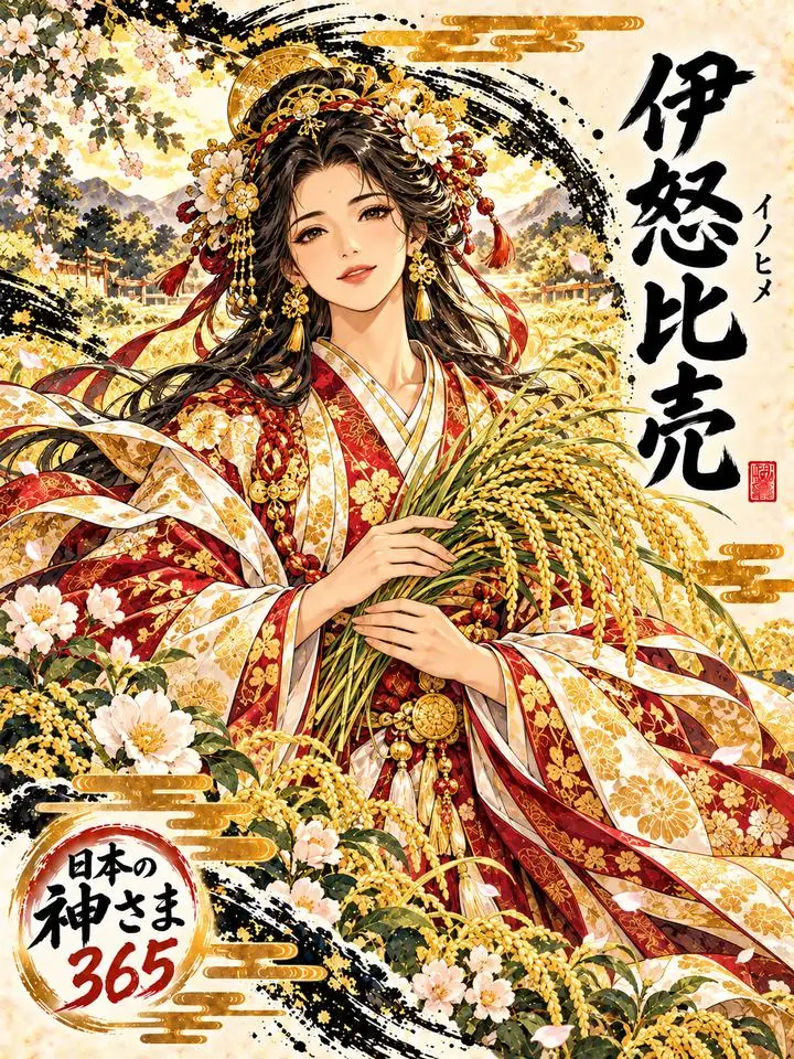 伊怒比売の絵