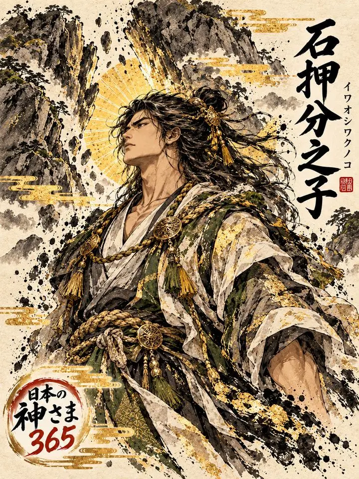 石押分之子の絵