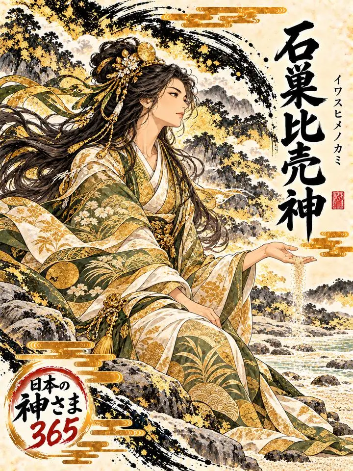 石巣比売神の絵