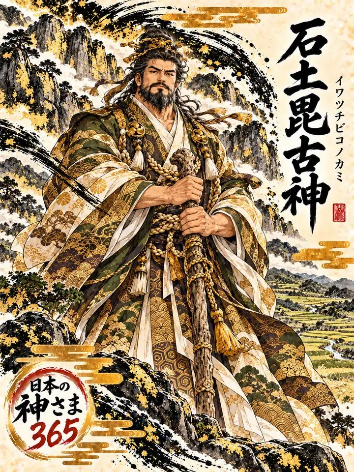 石土毘古神の絵