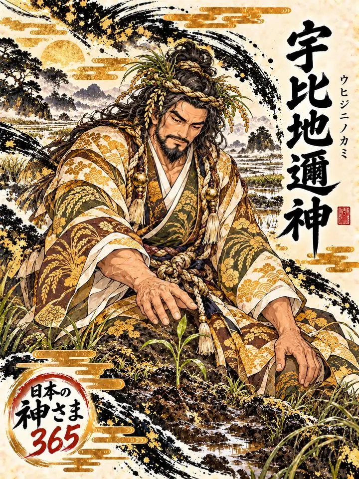 宇比地邇神の絵