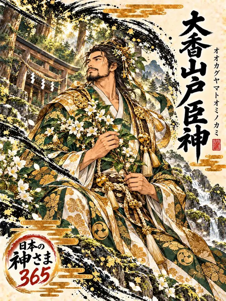 大香山戸臣神の絵
