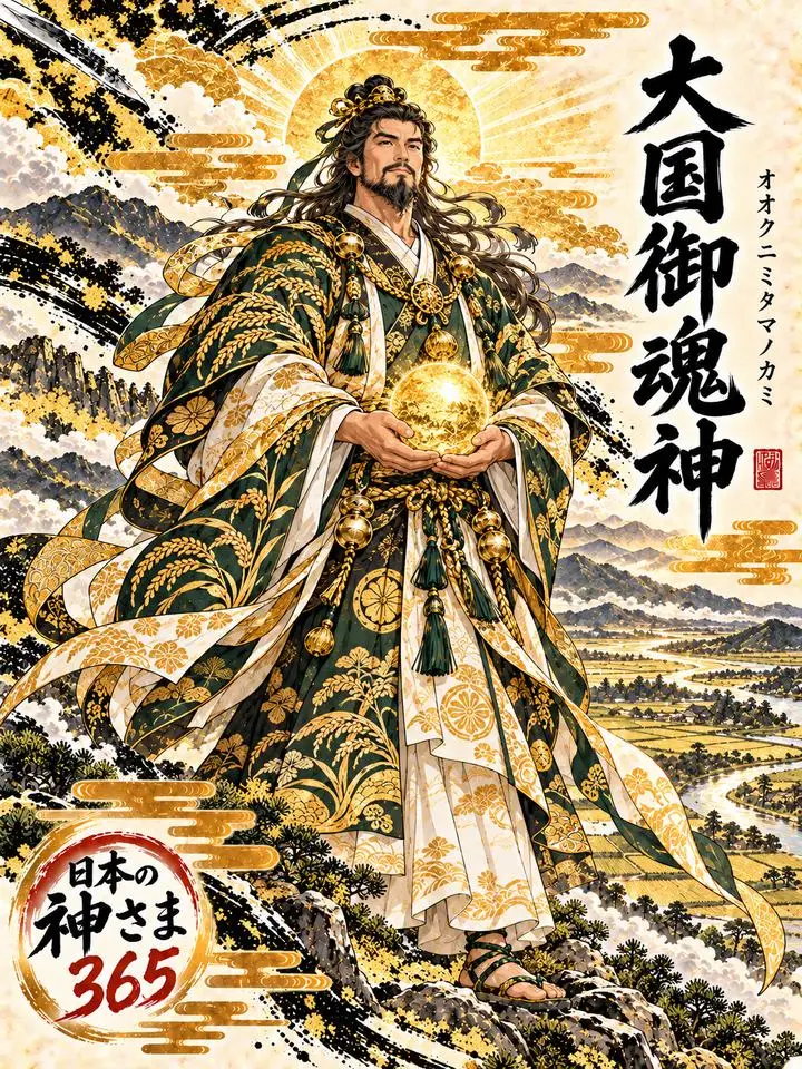 大国御魂神の絵