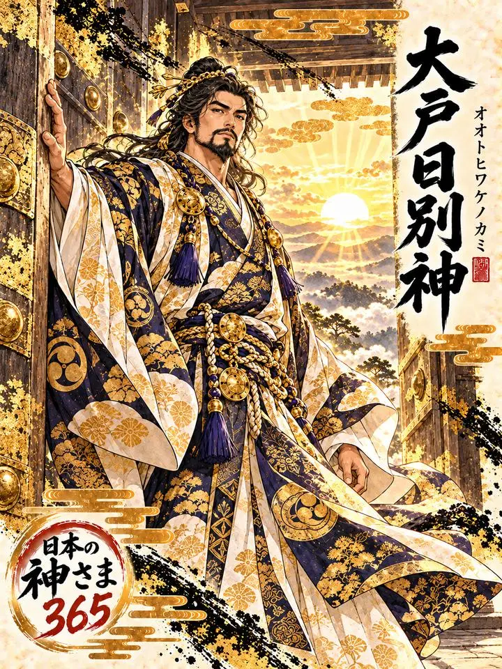 大戸日別神の絵