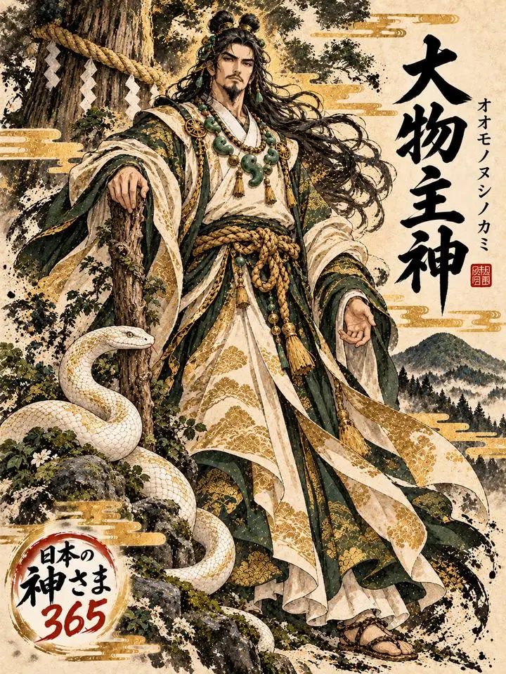 大物主神の絵