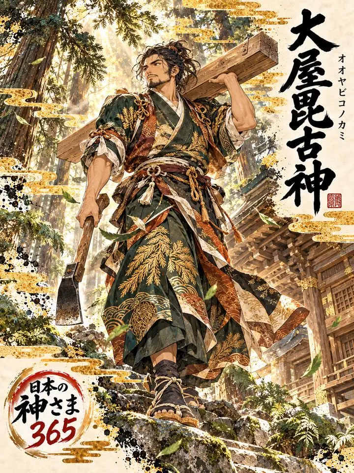 大屋毘古神の絵
