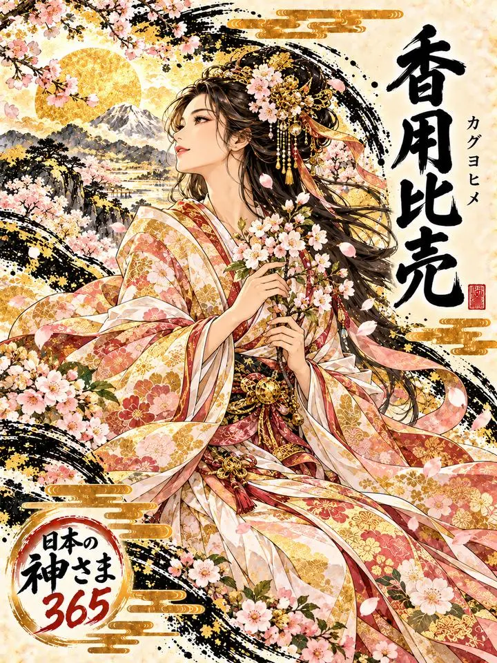 香用比売の絵