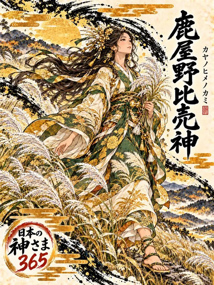 鹿屋野比売神の絵
