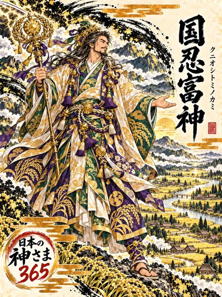 国忍富神の絵