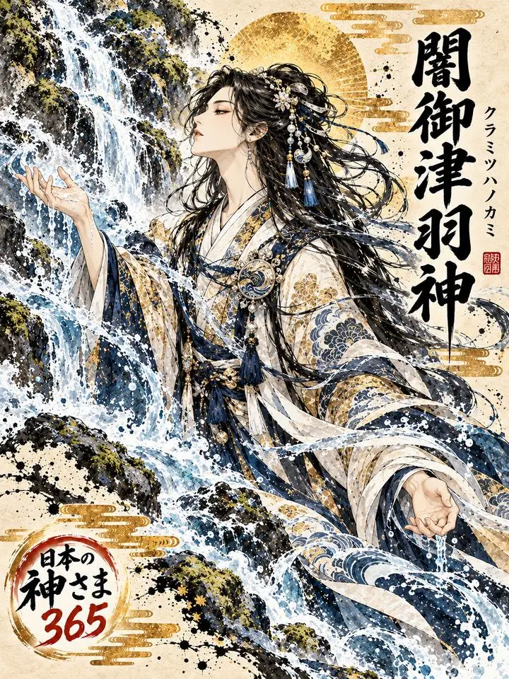 闇御津羽神の絵