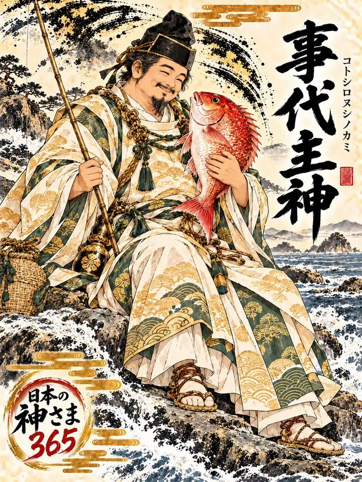 事代主神の絵