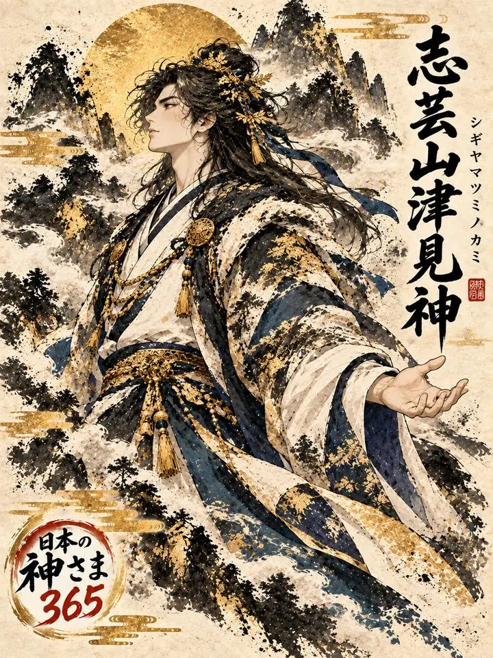 志芸山津見神の絵