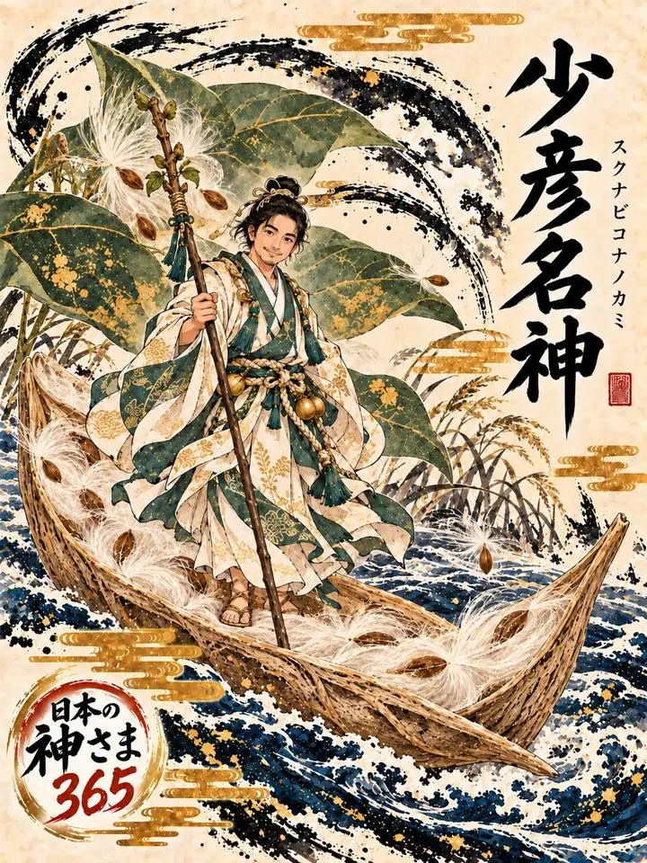 少名毘古那神の絵