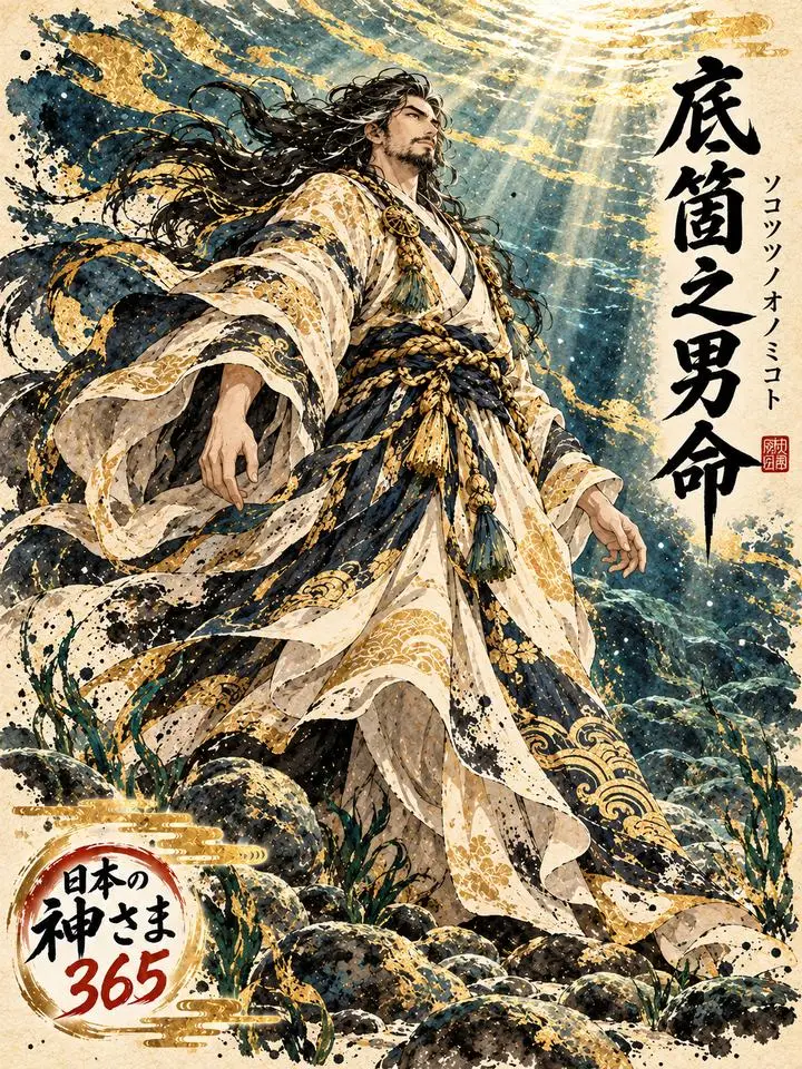底箇之男命の絵