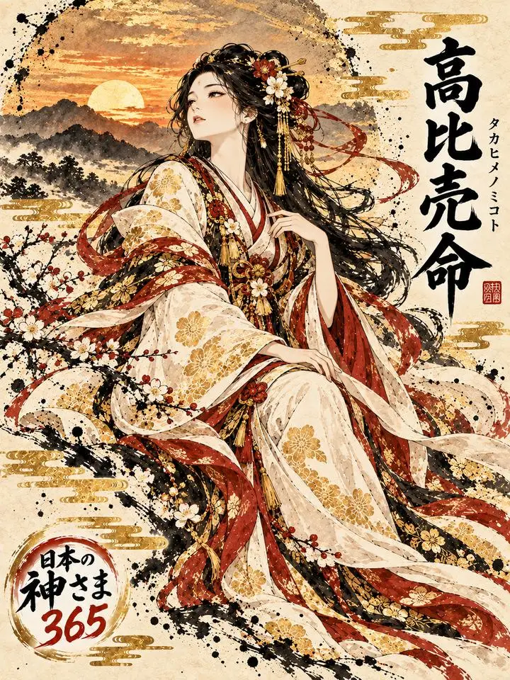 高比売命の絵