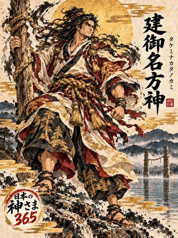 建御名方神の絵