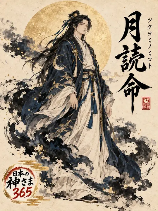 月読命の絵