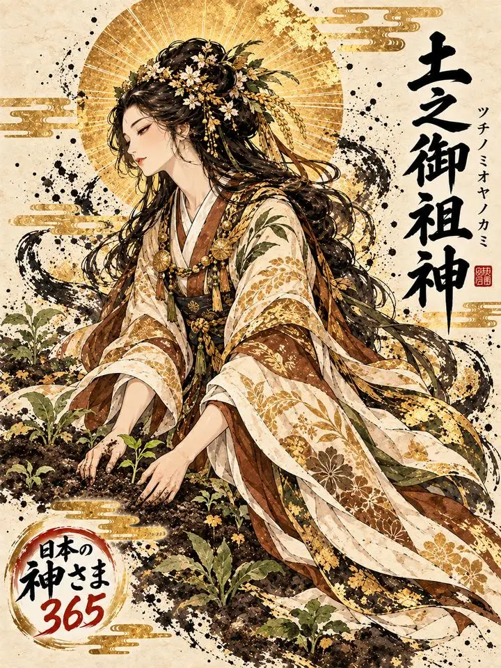 土之御祖神の絵
