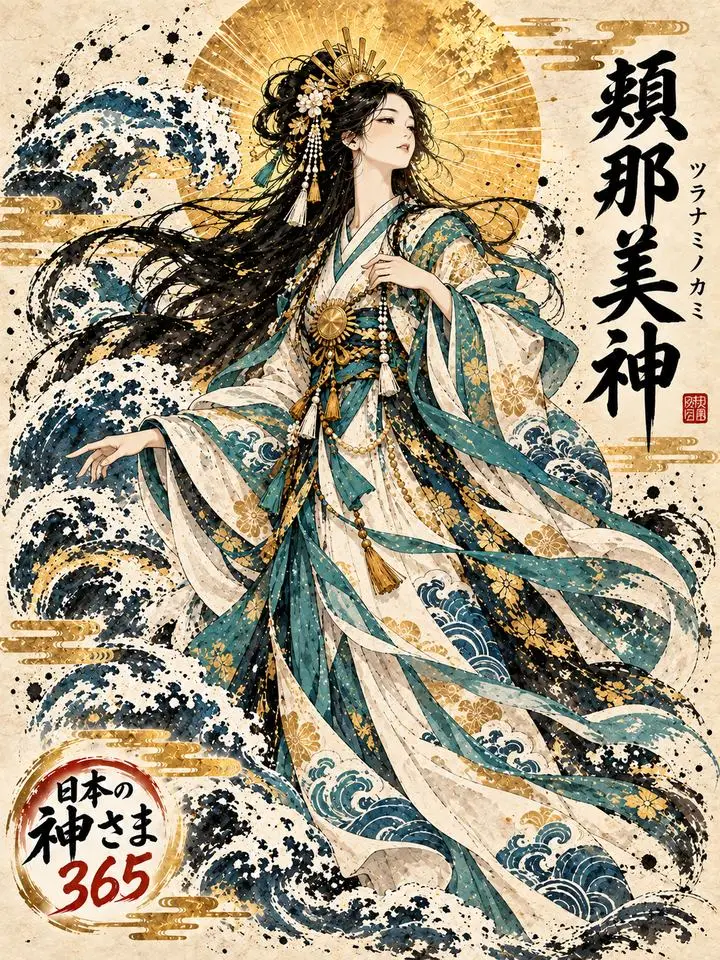 頬那美神の絵