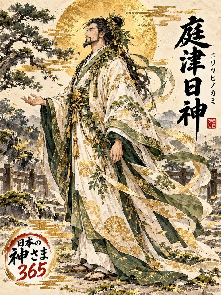 庭津日神の絵