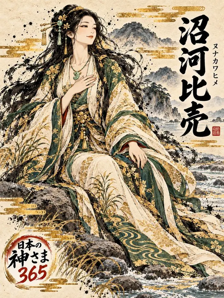 沼河比売の絵