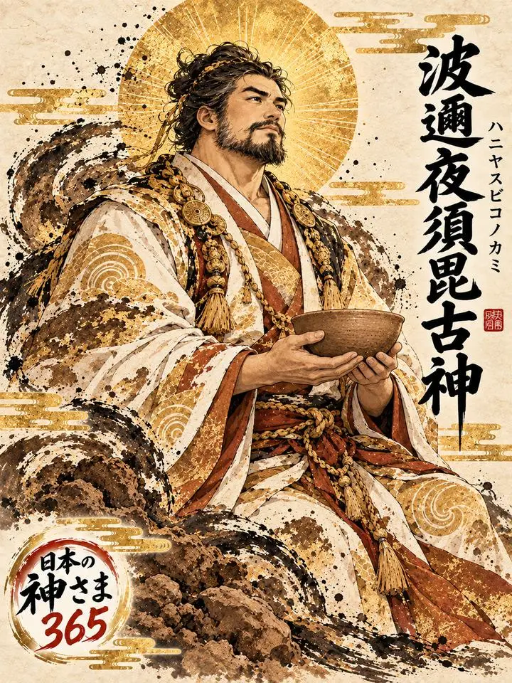 波邇夜須毘古神の絵