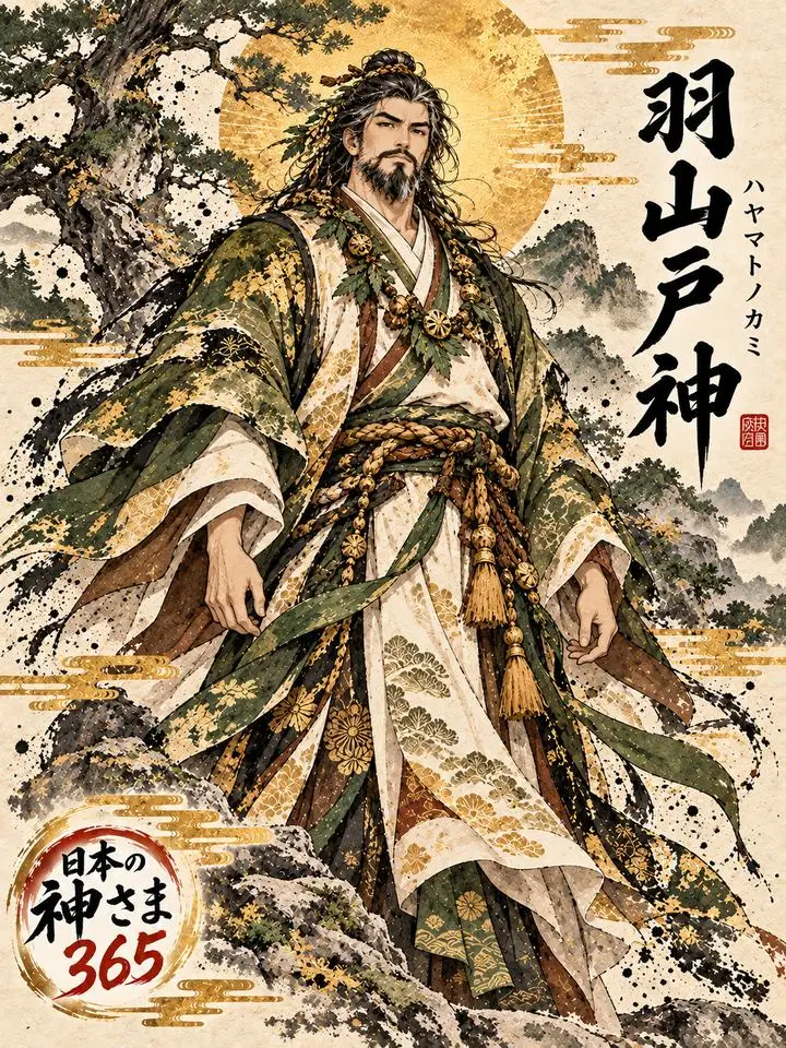 羽山戸神の絵