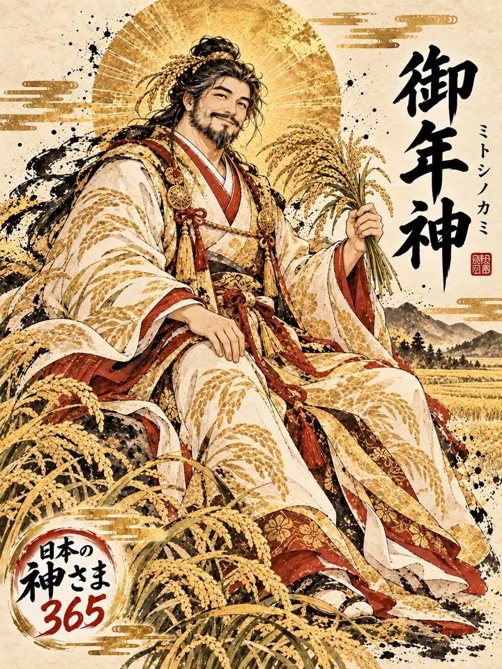 御年神の絵