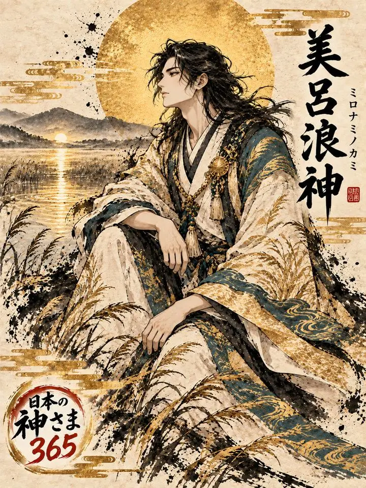 美呂浪神の絵