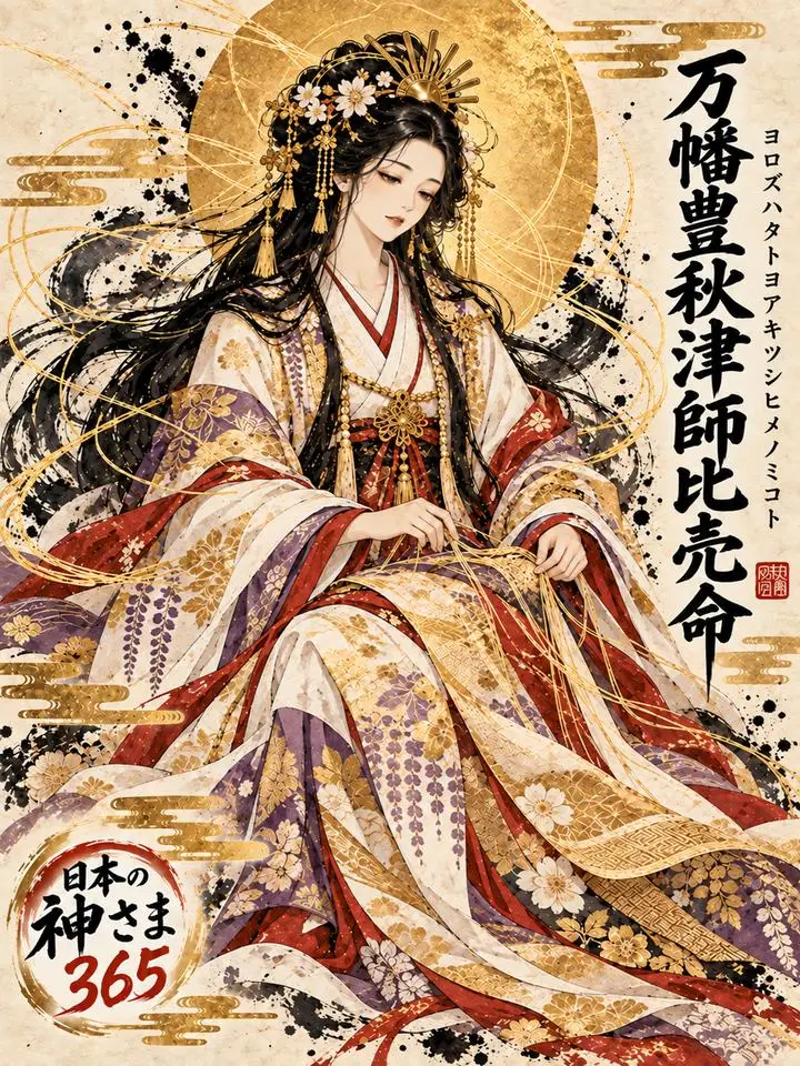 万幡豊秋津師比売命の絵