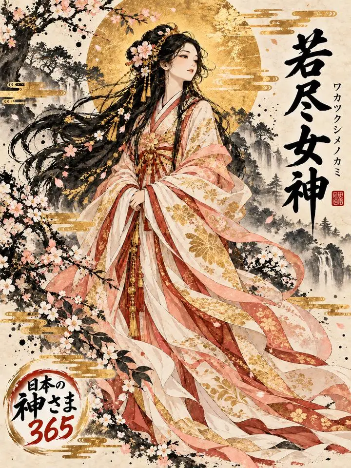若尽女神の絵