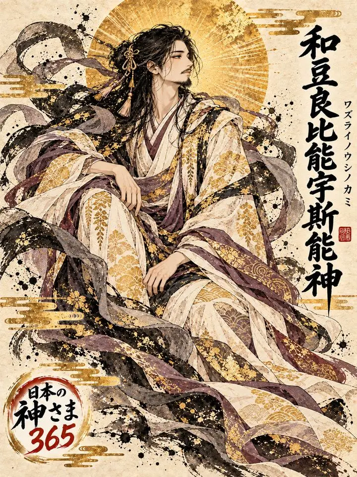 和豆良比能宇斯能神の絵