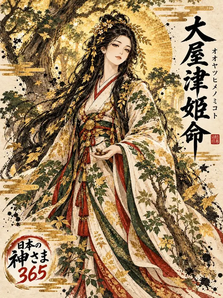 大屋津姫命の絵