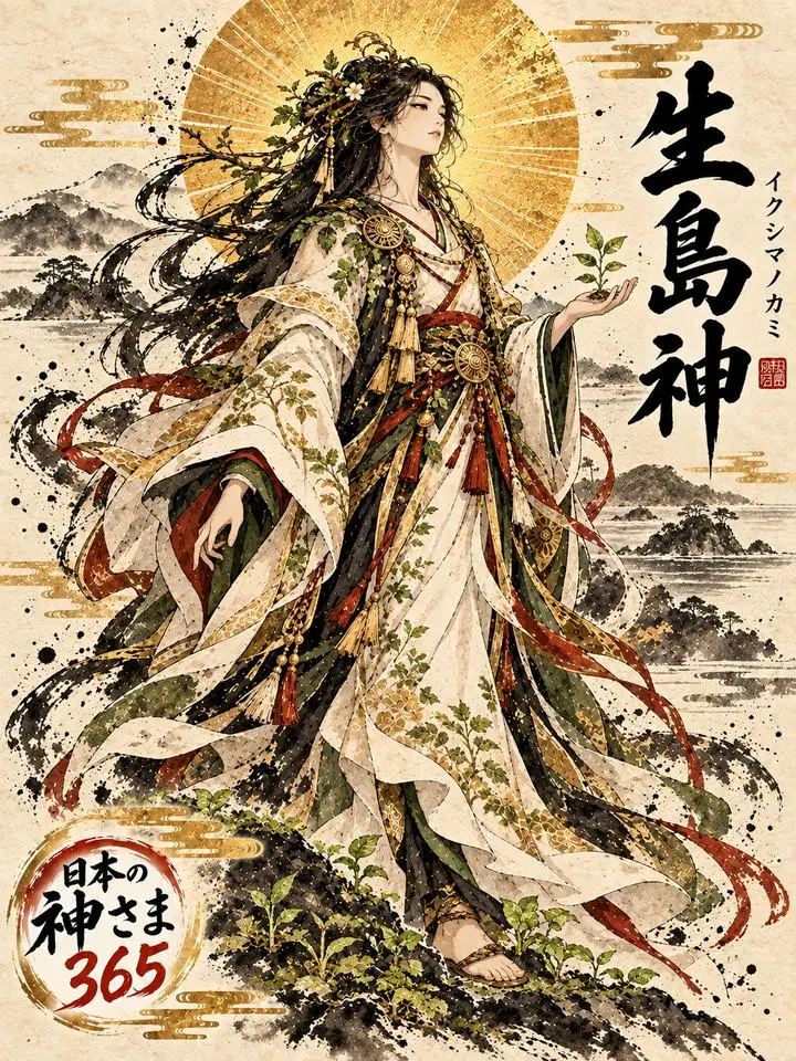 生島神の絵