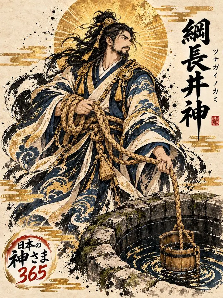 綱長井神の絵