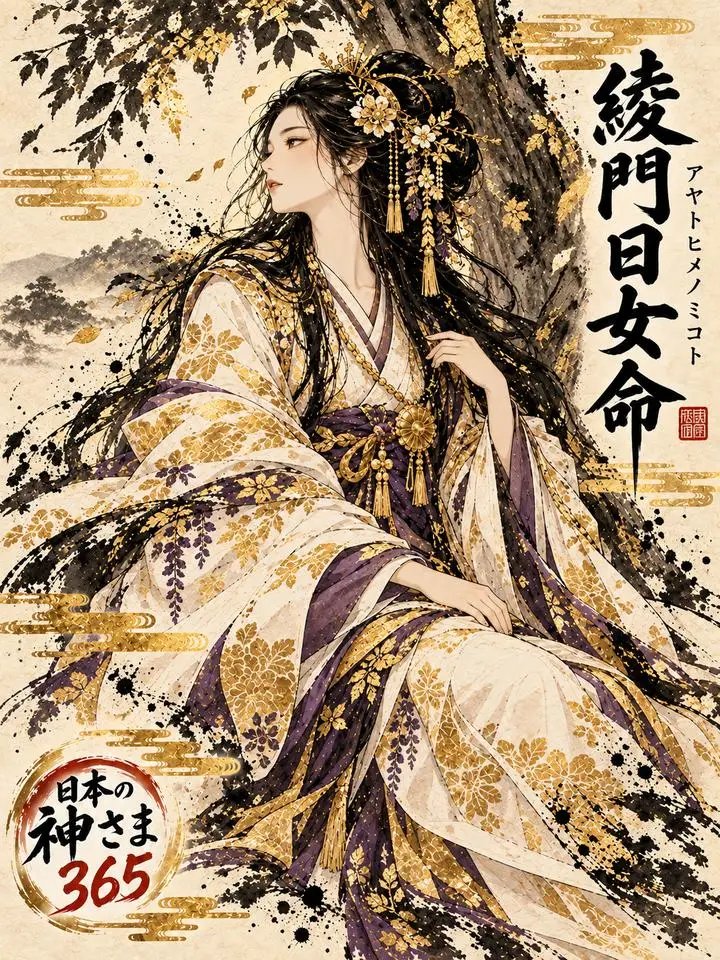 綾門日女命の絵