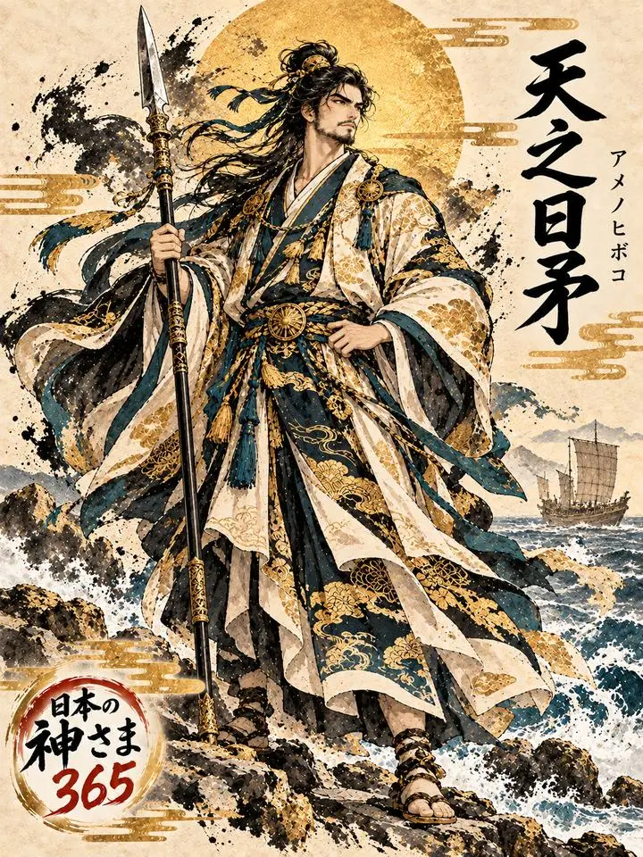 天之日矛の絵