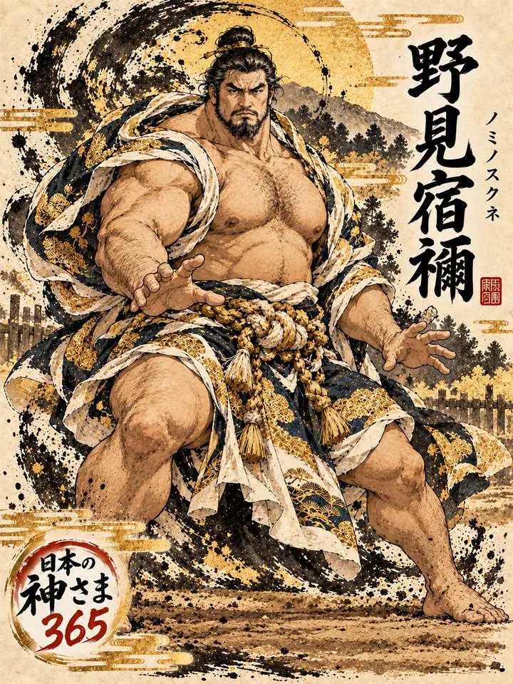 野見宿禰の絵