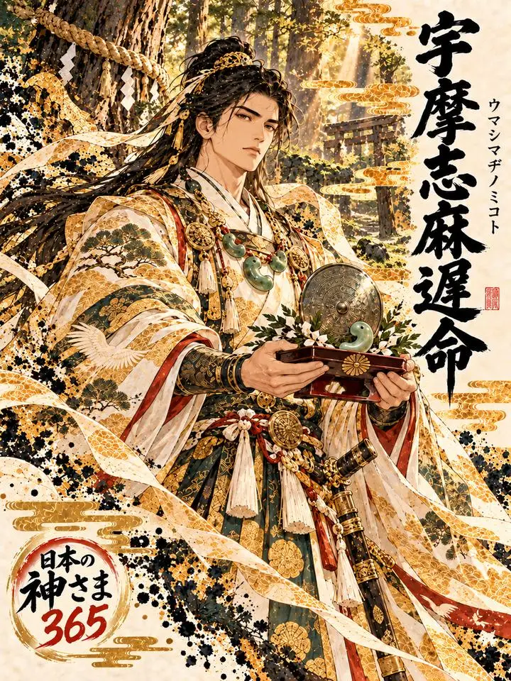 宇摩志麻遅命の絵