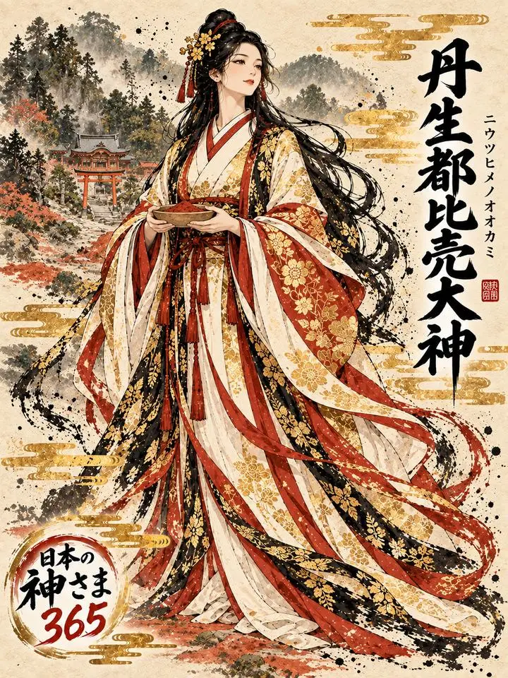 丹生都比売大神の絵