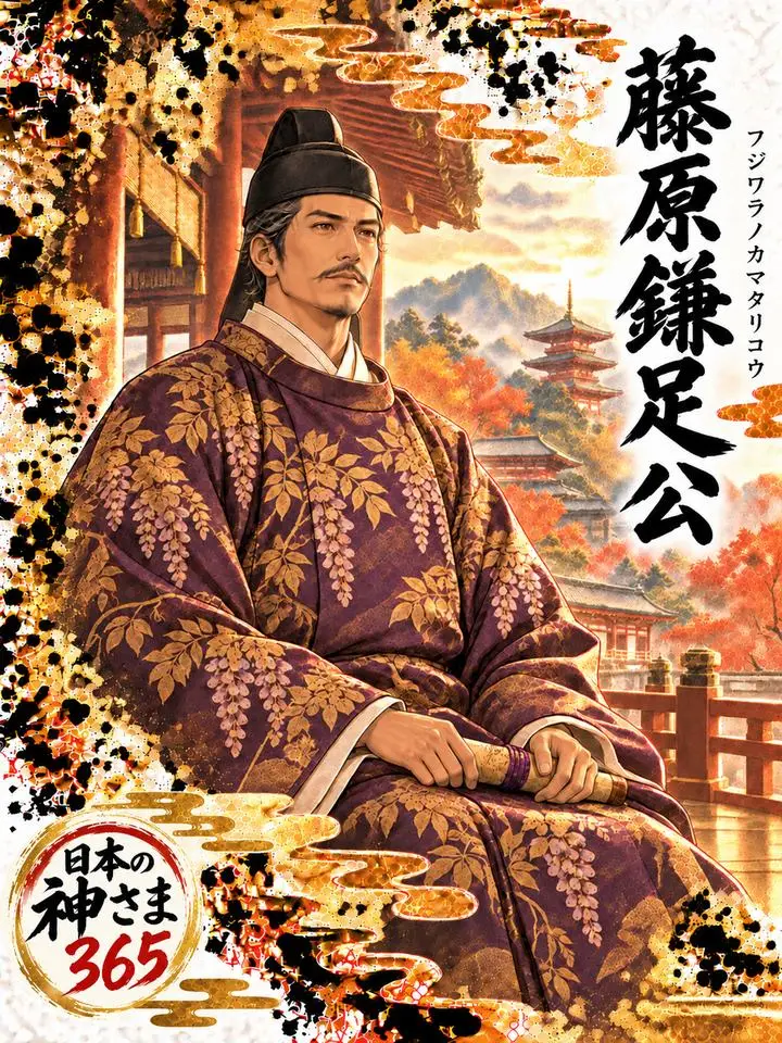 藤原鎌足公の絵