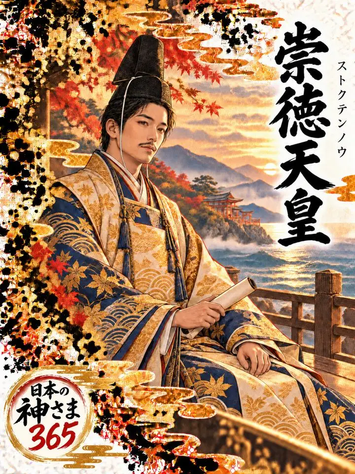 崇徳天皇の絵